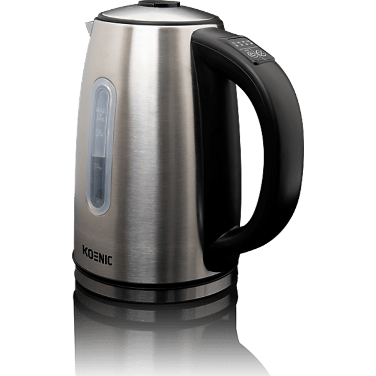 KOENIC KWK 221723 M Wasserkocher, Silber, 1,7 Liter Fassungsvermögen