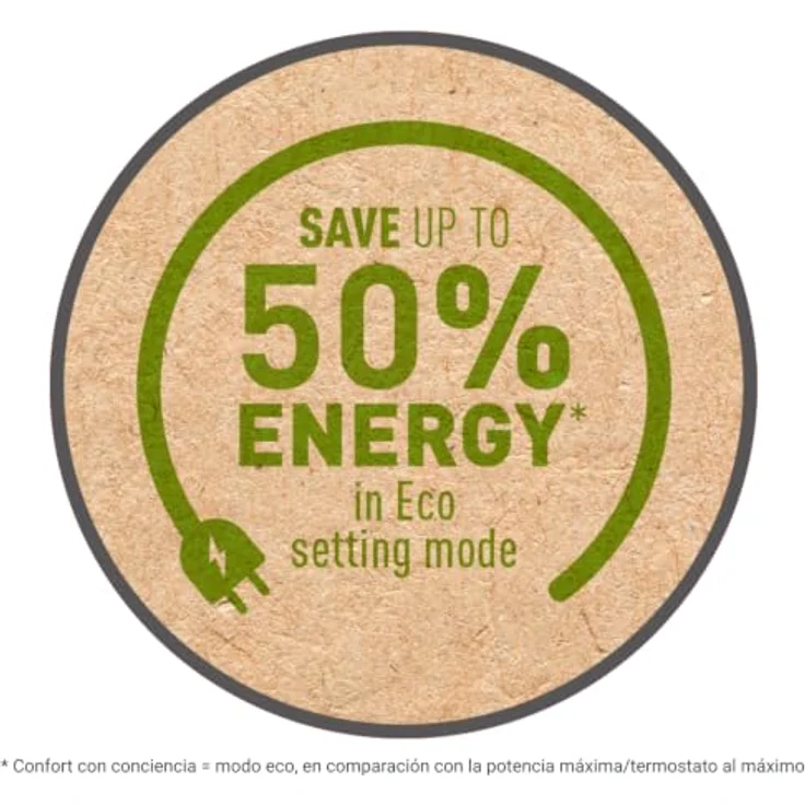 ROWENTA SO6551 Intense Comfort Aqua Heizlüfter, 2400 Watt für Räume bis 40 m², schwarz – Bild 7