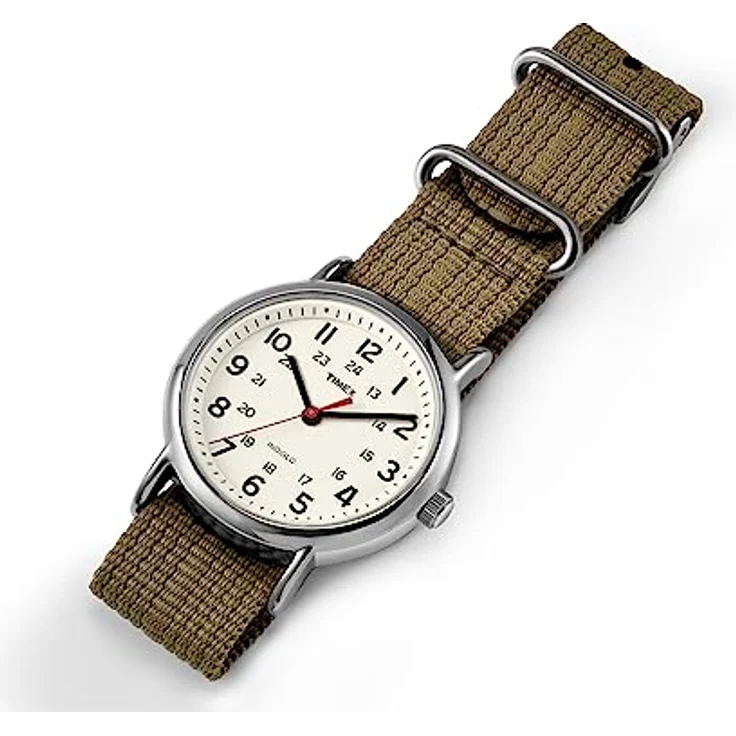 Timex T2N651 Herren Armbanduhr, vielseitiges Design mit 24-Stunden militärischer Zeitanzeige und INDIGLO Nachtlicht – Bild 2