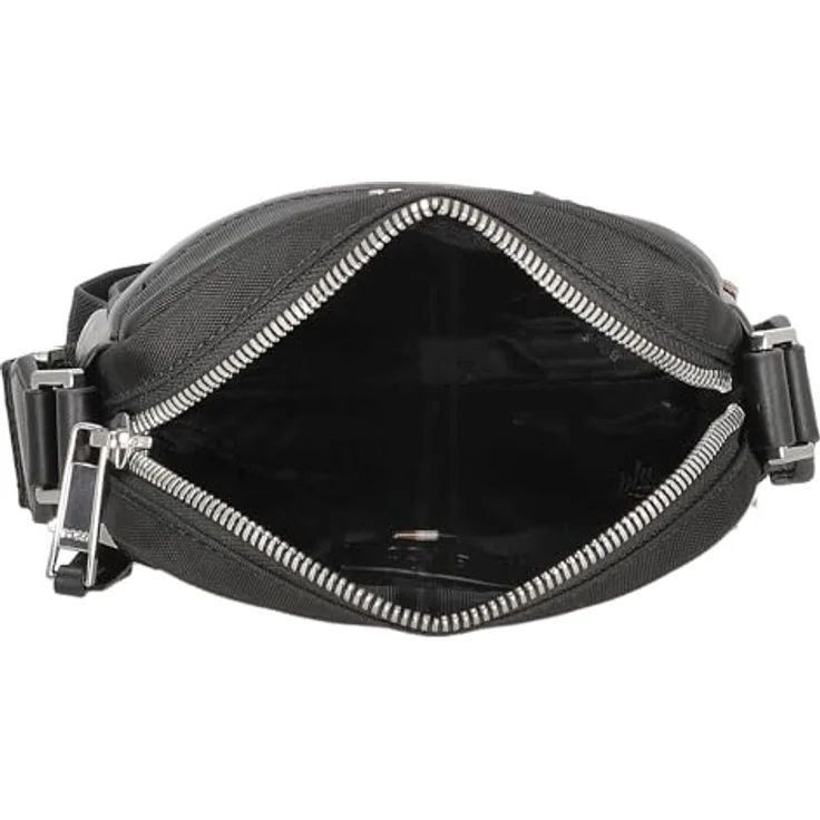 Hugo Boss Bodybag Highway NS Zip, stilvolle Crossbody Bag aus recyceltem Polyester, schwarz, kompakte Größe 18 x 5.5 x 21 cm – Bild 6