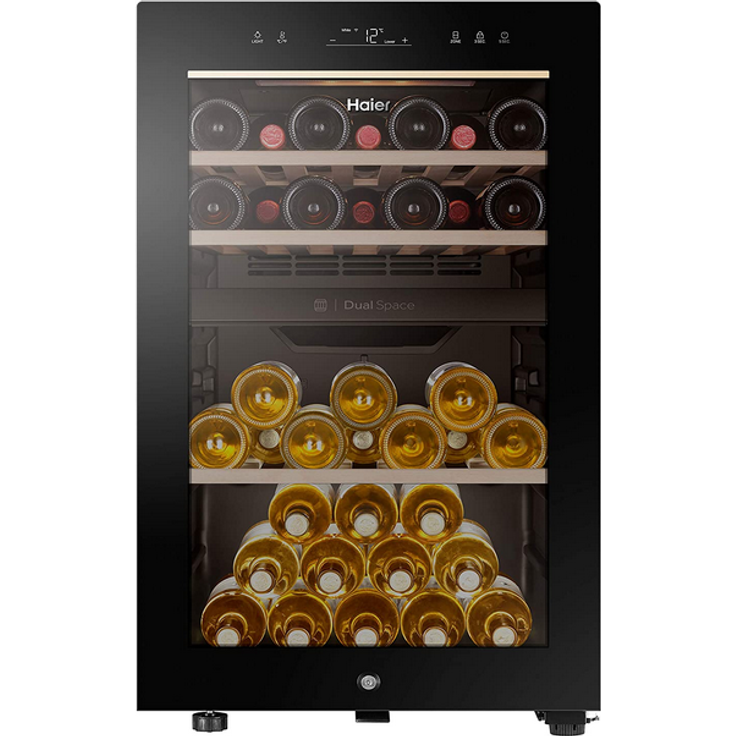 Haier HWS42GDAU1 Weinkühlschrank, freistehend, schwarz, Smart Connectivity, 42 Flaschen – Bild 2