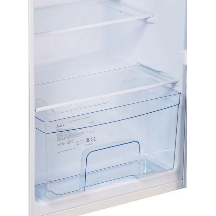 Amica VKS 351 116 W Kühlschrank, freistehend, weiß, NoFrost, FrostControl, LED, Breite 45 cm, Energieklasse E – Bild 5