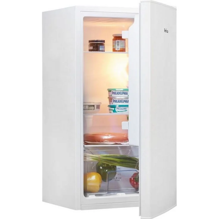 Amica VKS 351 116 W Kühlschrank, freistehend, weiß, NoFrost, FrostControl, LED, Breite 45 cm, Energieklasse E – Bild 6