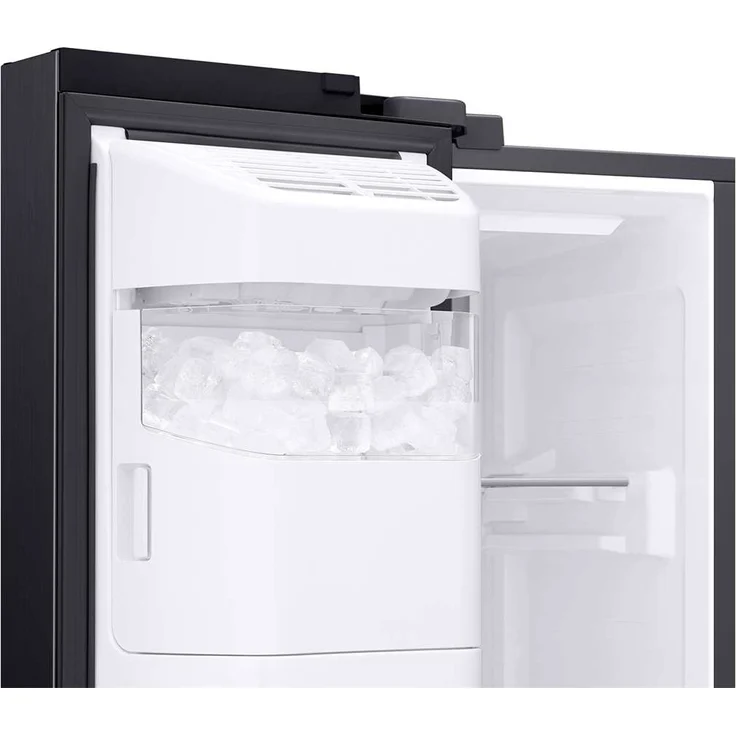 Samsung RS6HA8891B1/EG Side-by-Side-Kühlschrank, freistehend, schwarz, NoFrost, Wasser- und Eiswürfelspender, Festwasseranschluss, Smart Connect, Food Cam, Schnellgefrieren und -kühlen, Breite 91.2 cm – Bild 7