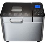 Medion MD 10241 Brotbackautomat, 25 Programme,  Bräunungsgradeinstellung, Startzeitvorwahl, Warmhaltefunktion, Zeitschaltung, Edelstahl, silber