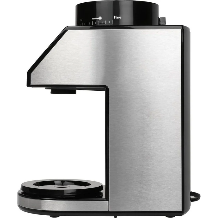 Melitta 1027-01 SST BK elektrische Kaffeemühle Calibra mit Kegelmahlwerk und LCD-Display, sowie integrierter Waage, 39 Mahlgradeinstellungen, Fassungsvermögen: 375 g, 160, schwarz-edelstahl – Bild 3