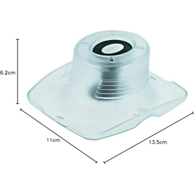 Rösle 95044 Gemüsehalter, 13,5 cm, Kunststoff, transparent – Bild 4