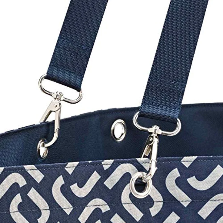 reisenthel Einkaufshilfe Shopper XL Signature Marineblau/Weiss, Mehrfarbig – Bild 2