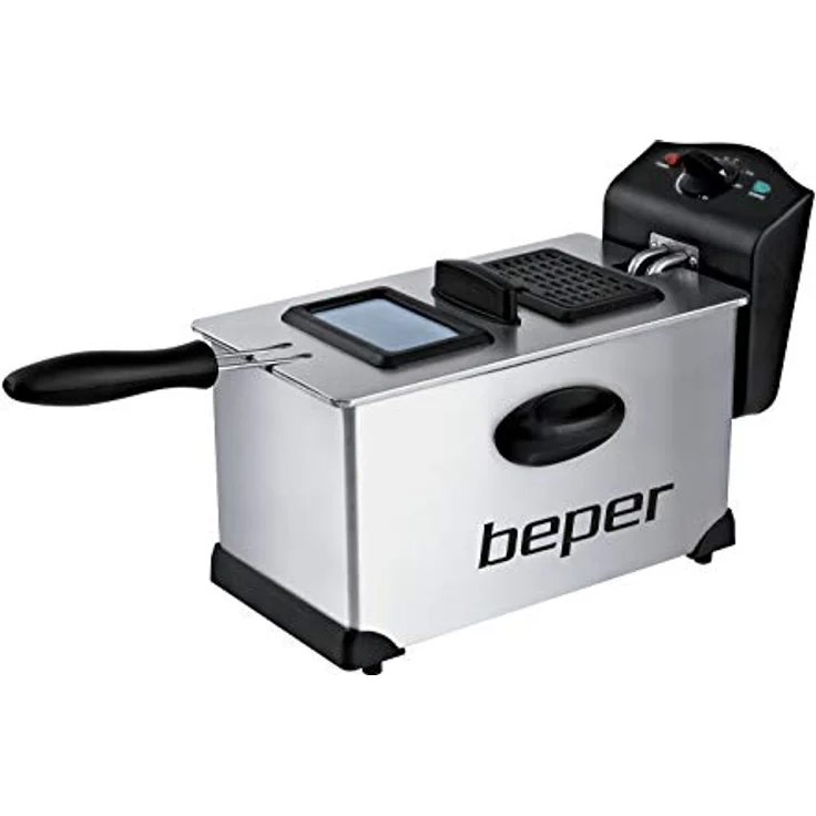 Elektrische Fritteuse 3,5L aus Stahl – Bild 3