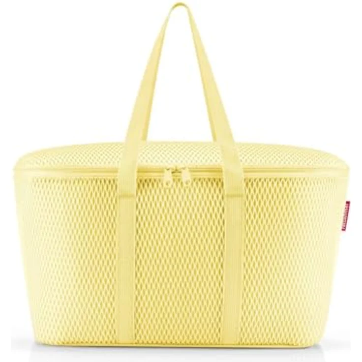 reisenthel coolerbag mesh lemon, Kühlbox (20 l) mit hochwertigem Thermo-Innenfutter und abwaschbarem Innenfutter – Bild 1