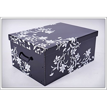 Soul & Lane Set Mit 3 Dekorativen Aufbewahrungsboxen Mit Magnetverschluss - Moderne Erinnerungsboxen In Schwarz-weiß Für Organisation & Deko