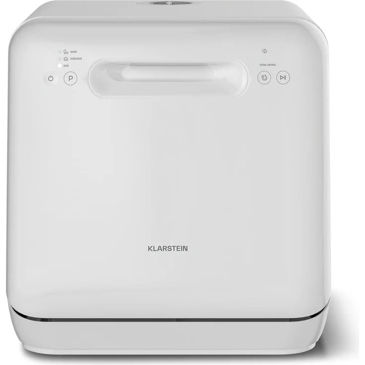 Klarstein Aquatica Tischgeschirrspüler, Mini Geschirrspüler für 2 Gedecke, 5L, ohne Wasseranschluss, 3 Programme, kompakt für kleine Küchen & Camping