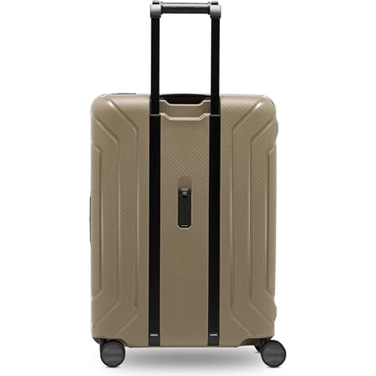 REDOLZ Hartschalen Check-in Koffer ohne Reißverschluss | 3-Punkt-Verschluss-System | Mittelgroßer M Trolley 45 x 25 x 65 cm aus hochwertigem Polypropylen Material | 4-Rollen & TSA (Essentials 15) – Bild 2