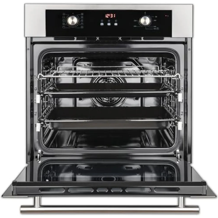 KKT KOLBE Einbaubackofen 60 cm BO8810SS | 70L | 3kW Heißluft Teleskopauszüge Automatik-Timer 2-fach Wärmeschutzverglasung Kindersicherung – Bild 3