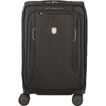 Victorinox Werks Traveler 6.0 Wheeled Boarding Tote, Reisetasche mit 4 Rollen, Damen/Herren, 23 x 35 x 43 cm, 23 l, Erweiterbar, Schwarz
