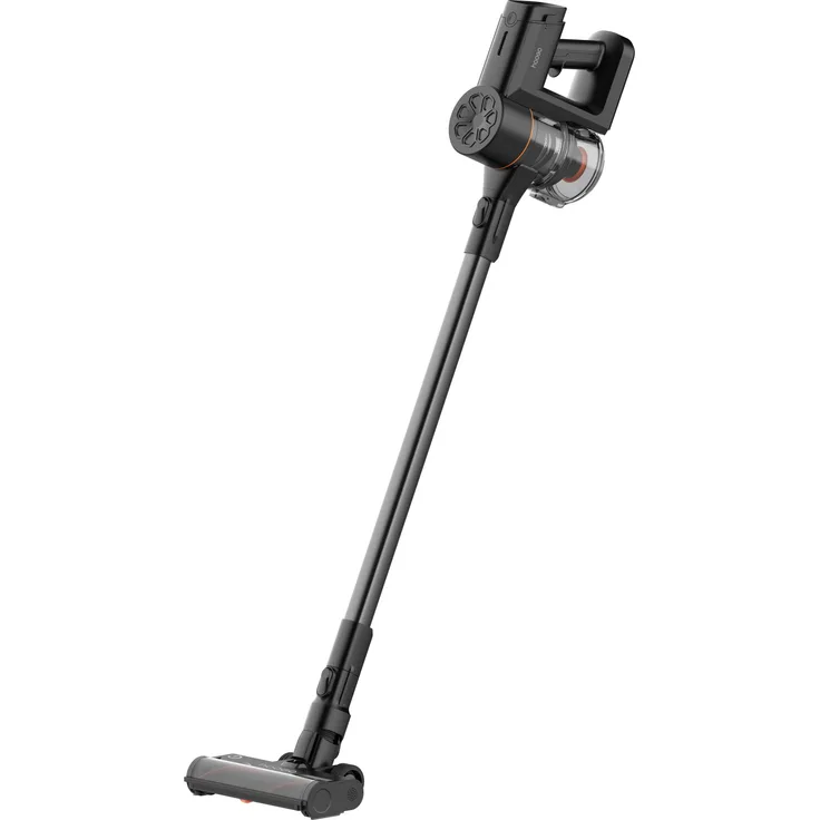 hoogo S4 Handstaubsauger, Beutellos mit 60 min Laufzeit, 25,9 V HEPA, Schwarz-Orange, Versandkostenfrei
