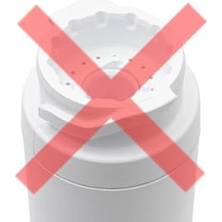 BSH Wasserfilter für Gefrierschrank 11032518, kompatibel mit Bosch, Siemens und Neff, verbessert Trinkwasserqualität, weiß – Bild 4