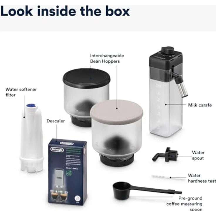 De'Longhi Rivelia EXAM440.55.BG Vollautomatisch Kaffeebohnen – Bild 6