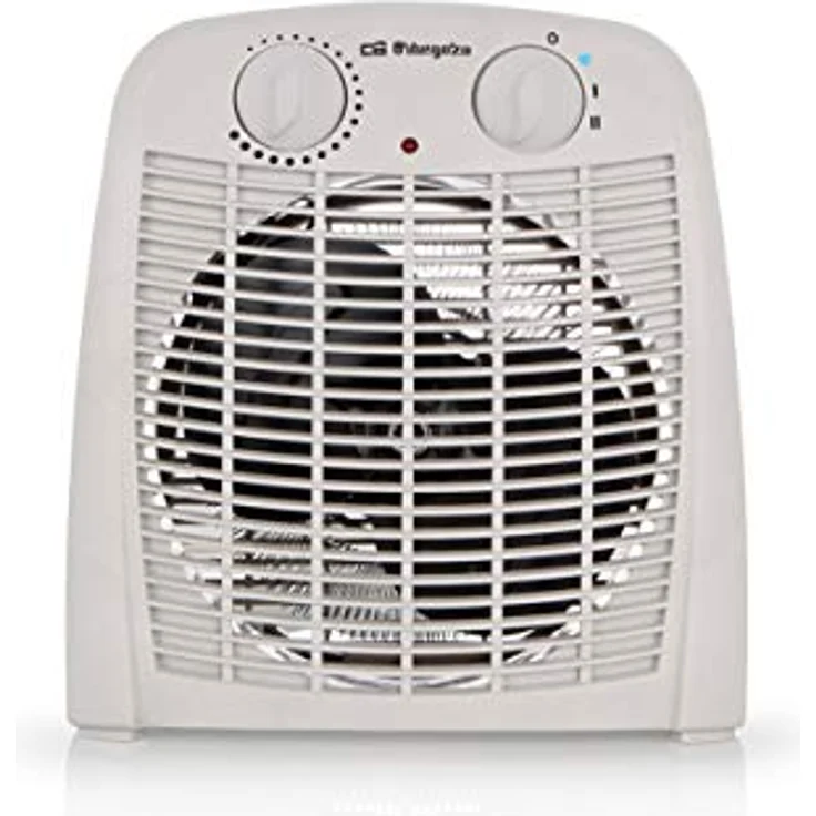 Orbegozo FH 7000 Bad-Heizung, 2000 W Leistung mit zwei Hitzestufen und Ventilatorfunktion für kalte Luft, kompaktes Design mit Tragegriff – Bild 3
