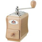 Zassenhaus Kaffeemühle Santiago, natur, natur - Manuelle Kaffeemühle mit hochwertigem Mahlwerk