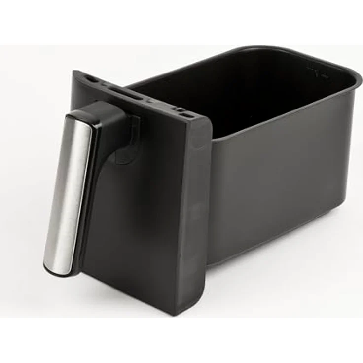 Girmi FG26 Ecofrit Bis Luftfritteuse, 2400 W, 9 Liter, digitale Anzeige, 2 Kochzonen, antihaftbeschichtet, BPA/PFOA Safe, Schwarz, inkl. Rezeptbuch – Bild 4