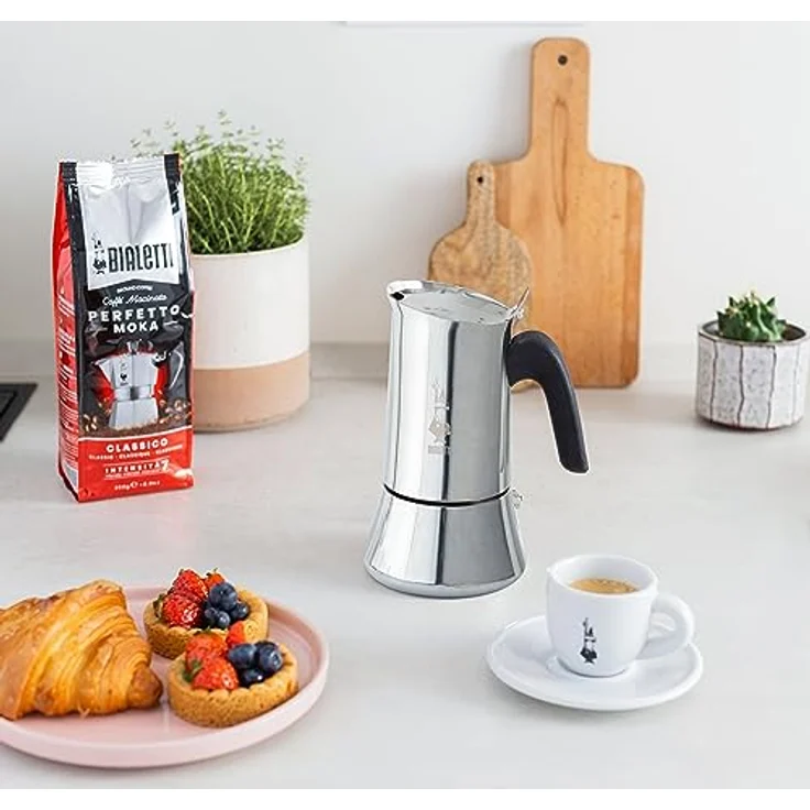 Bialetti New Venus, Espressokocher, Stahl, 2 Tassen – Bild 2