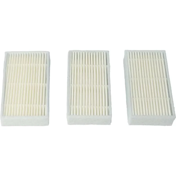 vhbw HEPA-Filter Set 6X kompatibel mit iLife V3s, V50, V5, V5s, V5Pro, X5, V5 Pro, V55, V1, V3 - weiß, für Allergiker, optimale Filterleistung, Filterklasse H11 – Bild 2