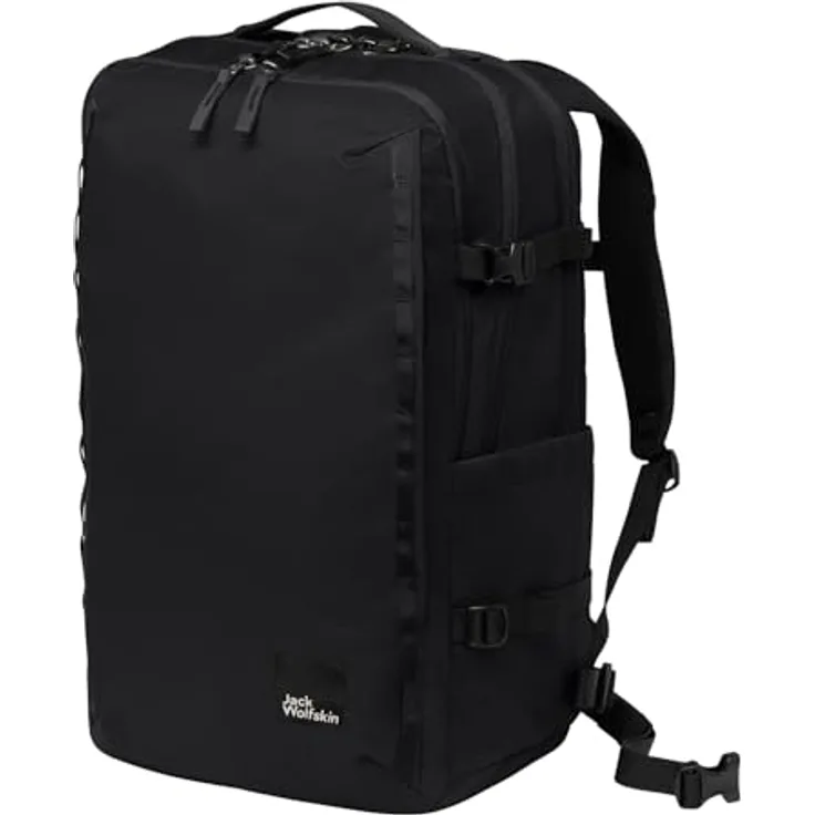 Jack Wolfskin Daypack SIERRA, vielseitiger Rucksack mit SNUGGLE UP Tragesystem, Laptopfach und CROSSRIP 300D RE 4x4 Material
