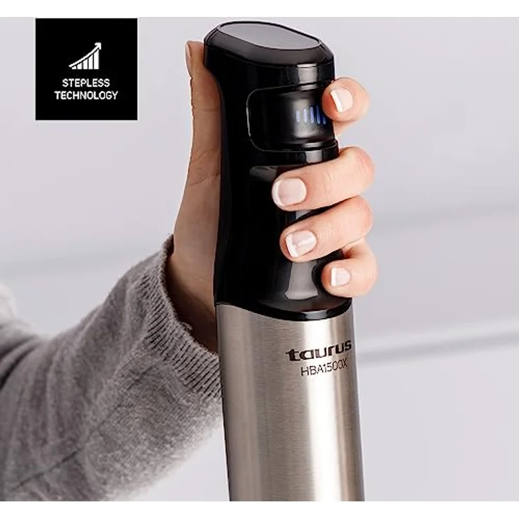 Taurus HBA1500X, Stabmixer mit 1500 W Leistung und AC-Stromversorgung – Bild 4