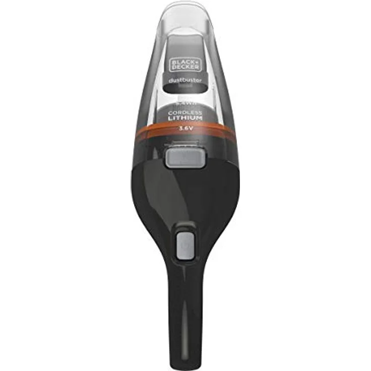 Black + Decker NCV115JL-QW, NVC115JL-QW Handstaubsauger, kabellos, 8 Airwatts-3,6 V-1,5 Ah, Kapazität des Schüssels: 325 ML-Ladegerät per Klinkenstecker, Schwarz – Bild 12