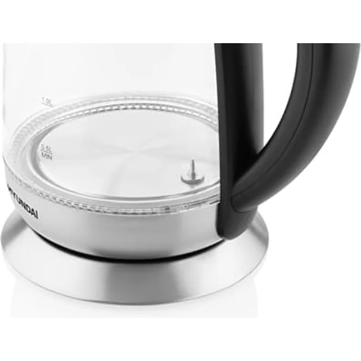 Hyundai Wasserkocher HYUVK792, 1,8 l, 2200 W mit modernem Glasdesign – Bild 5