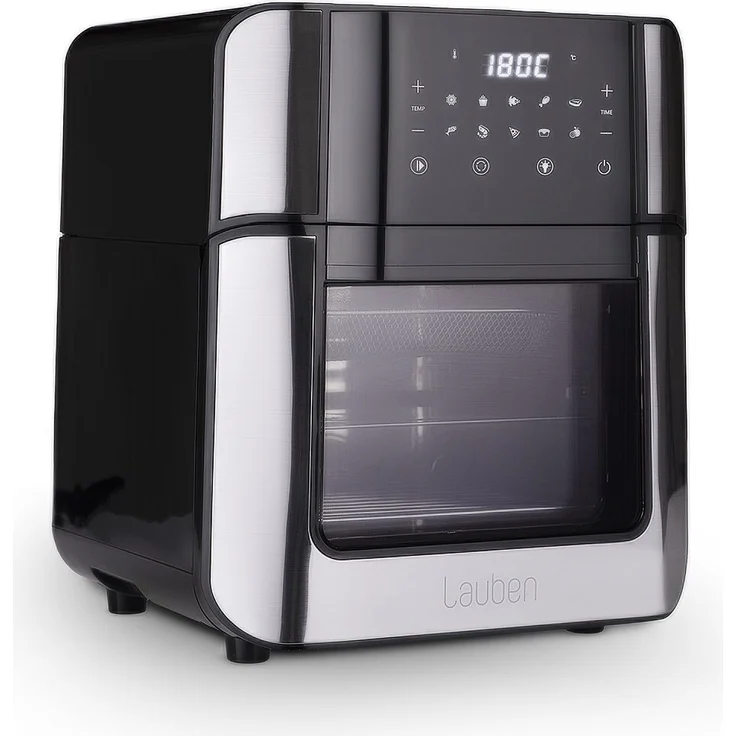 Lauben Air Fryer Oven 1500SB, Heissluftofen mit 15 Liter Behältervolumen und 1700 Watt Motor