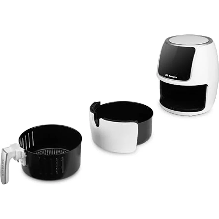 Orbegozo FDR 64, Fritteuse ohne Öl, 1500 W, 4 l, Weiß-Schwarz – Bild 5