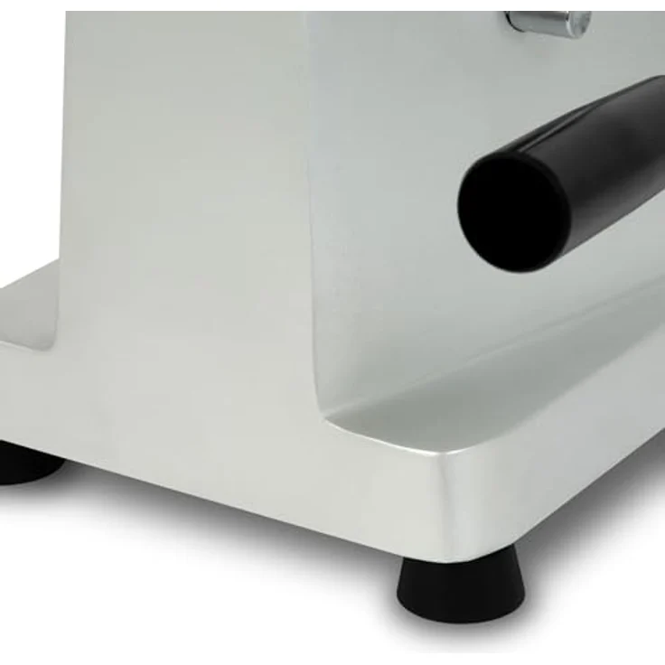 vertes Hamburgerpresse, Edelstahl und Aluminium, Profi Patty Presse mit 10 cm Durchmesser, manuell, inkl. 500 Trennblätter – Bild 7