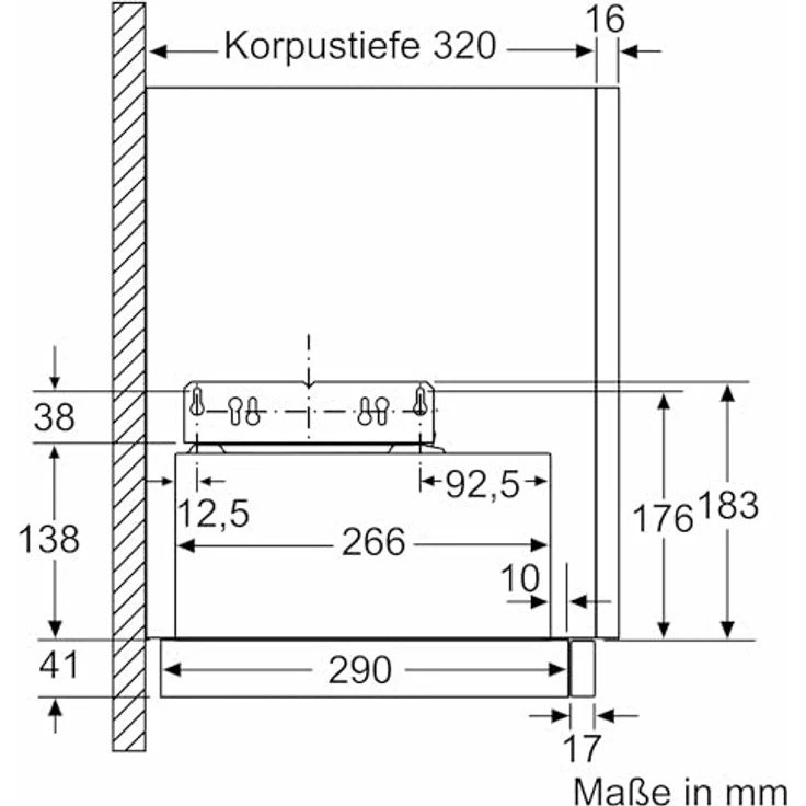 Neff N 30 D46BR12X7, Flachschirmhaube 60 cm, Silbermetallic, mit 2 Leistungsstufen und 2 x 1,5 W LED-Beleuchtung – Bild 10