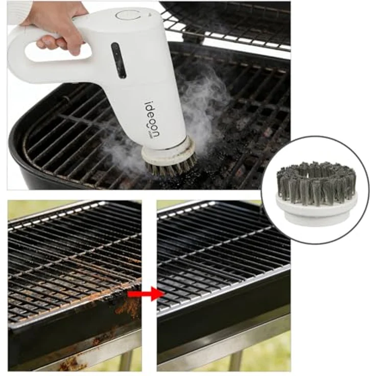 shop'n smile ideoon Dampfreiniger 3in1, 1200W, 100°C Dampftechnologie, 200 ml, beutellos, LED-Betriebsanzeige, 10 Min. Dampfbetrieb, 15 Sek. Aufheizzeit – Bild 7