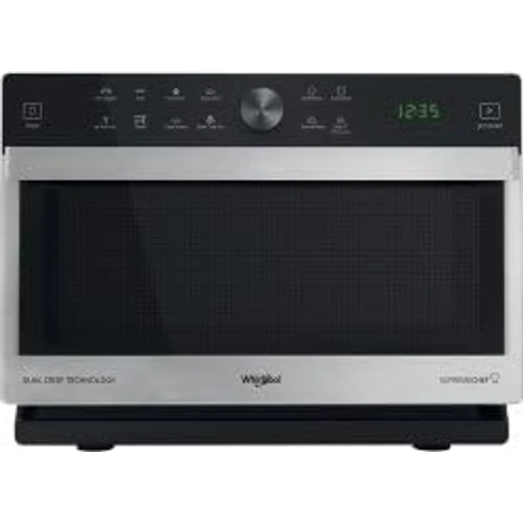 Whirlpool MICROGOLFOVEN COMBI MWSC833SX, Mikrowelle, Schwarz – Bild 2