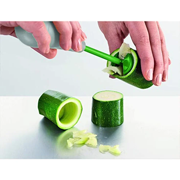 Betty Bossi Veggie Drill - der perfekte Gemüseausstecher für jedwedes Obst und Gemüse – Küchenhelfer mit dem selbst das Kürbis aushöhlen zu einem Kinderspiel Wird. – Bild 3