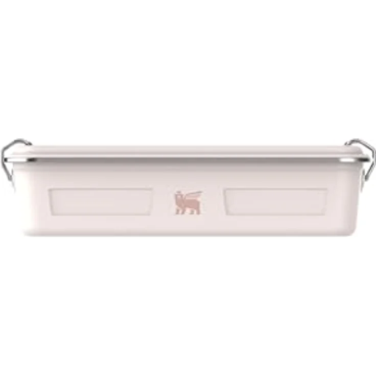 STANLEY 1913 Useful Classic Box 2L, Edelstahl Lunchbox, spülmaschinenfest, BPA-frei, stapelbar, sicherer Verschluss, Rose Quartz – Bild 1