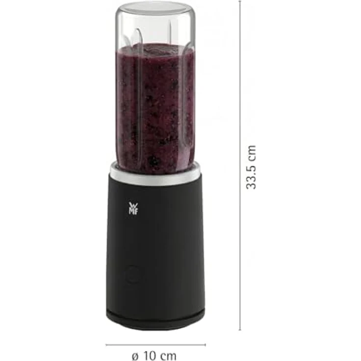 WMF Mix & Go Touch, Tragbarer Smoothie Maker mit 500W, To-Go Flasche aus recycelten Materialien – Bild 3