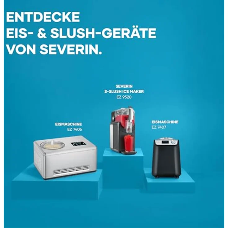 Severin 7410 Slush/Slushy Maschine, 2l, mit 5 Getränkemodi und 12h Keep Cool Technologie, einfach zu reinigen – Bild 10