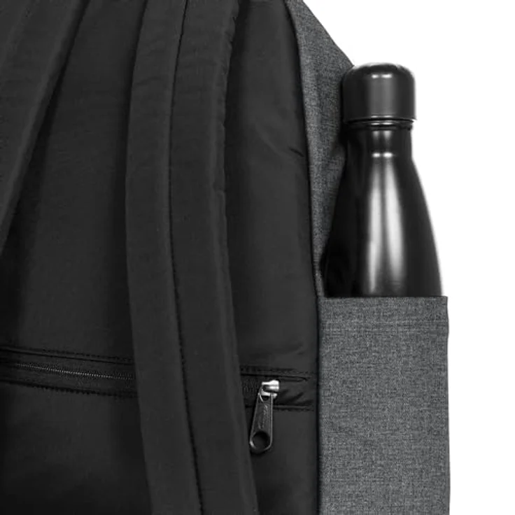 Eastpak Day Pak'R, Freizeitrucksack mit 24 Litern Fassungsvermögen, strapazierfähigem Material, gepolsterten Schultergurten, Schwarz – Bild 2