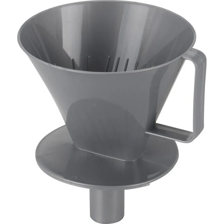 Neuetischkultur Kaffeebereiter Kaffeefilter Filterhalter, Filtergröße 4, Kunststoff, klassischer Stil, Grau/Weiß - Preisvergleich