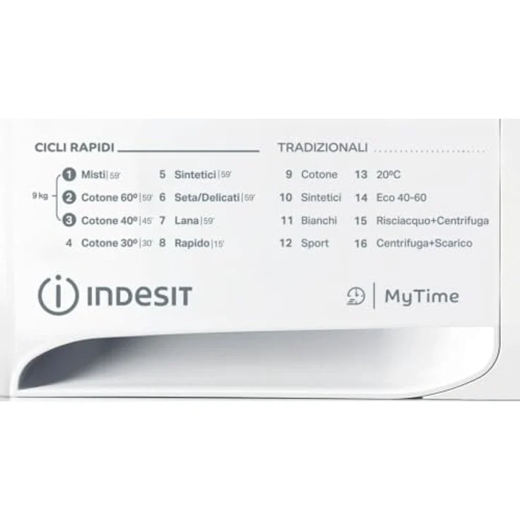 Indesit MTWC 91296 W IT, Frontlader Waschmaschine, 9 kg, A, 1200 RPM, weiß, 75 dB – Bild 8
