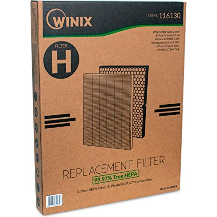 Winix Filter H Kassette für 2020eu Luftreiniger, 77 Liter – Bild 9