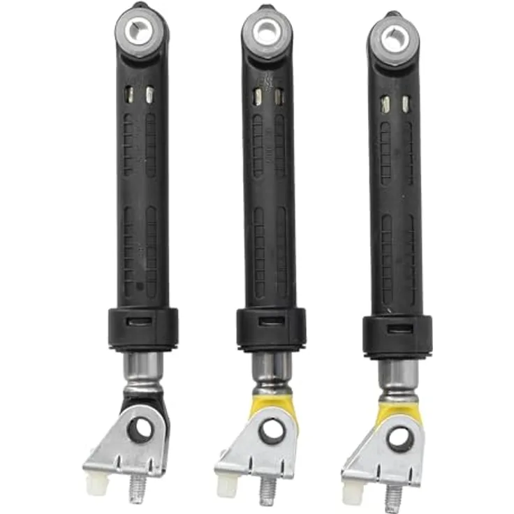 LUTH Premium Profi Parts Stoßdämpfer Set 120N (3 Stück) für Miele Waschmaschinen, Bottichdämpfer und Trommeldämpfer, hohe Dampfkraft, langlebiges Material