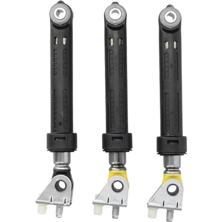 LUTH Premium Profi Parts Stoßdämpfer Set 120N (3 Stück) für Miele Waschmaschinen, Bottichdämpfer und Trommeldämpfer, hohe Dampfkraft, langlebiges Material – Bild 1