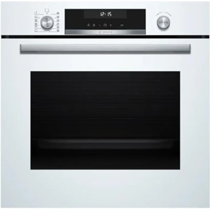 Bosch HBG578EW7, Pyrolytischer Multifunktionsofen, Serie 6, 60 cm, Air Fry, Home Connect, weiß, Energieeffizienz A+ – Bild 1