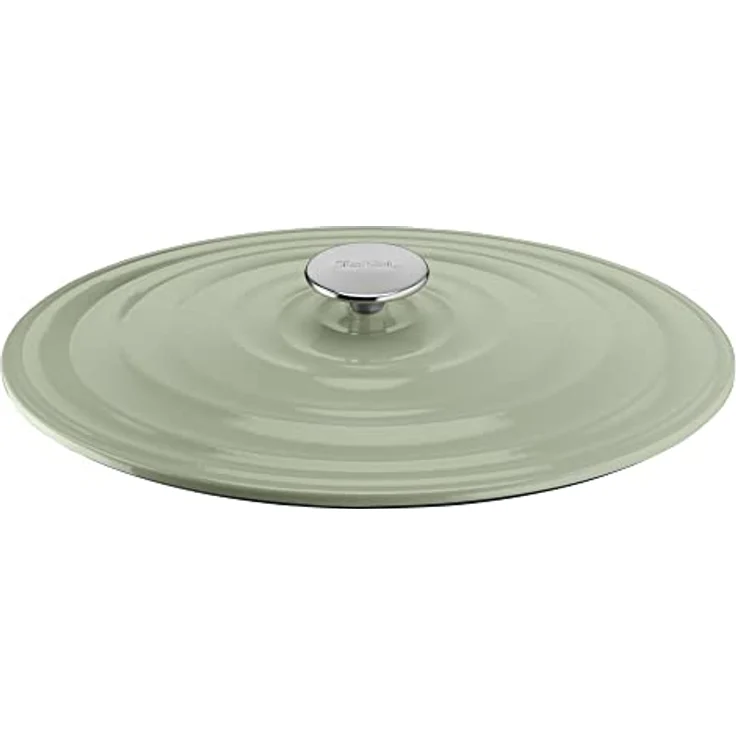 Tefal E25806 LOV Ovaler Bräter 34 cm | wiedergewonnenes Gusseisen | optimale Wärmespeicherung | für alle Herdarten | induktionsgeeignet | backofengeeignet bis 250°C | spülmaschinenfest | Hellgrün – Bild 4