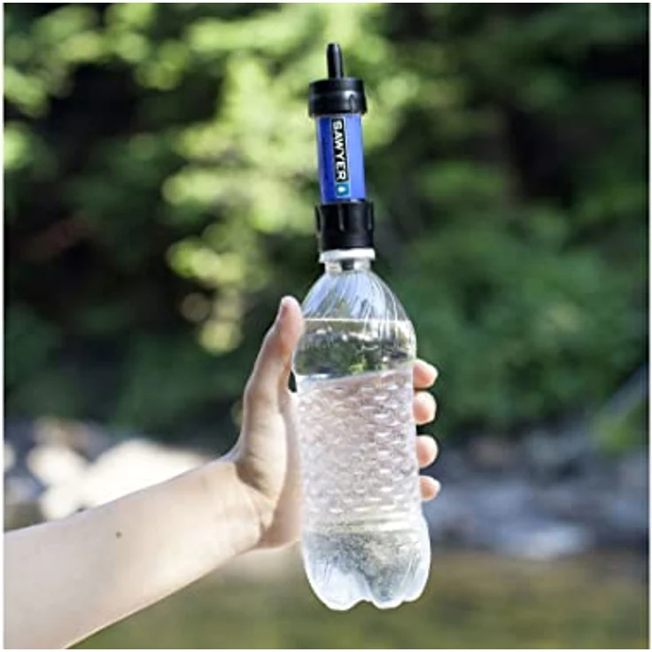 SAWYER Sawyer Mini Wasserfilter System Black, ultraleichter Filter für Camping und Outdoor, 99.9999% Bakterienfilterung – Bild 5